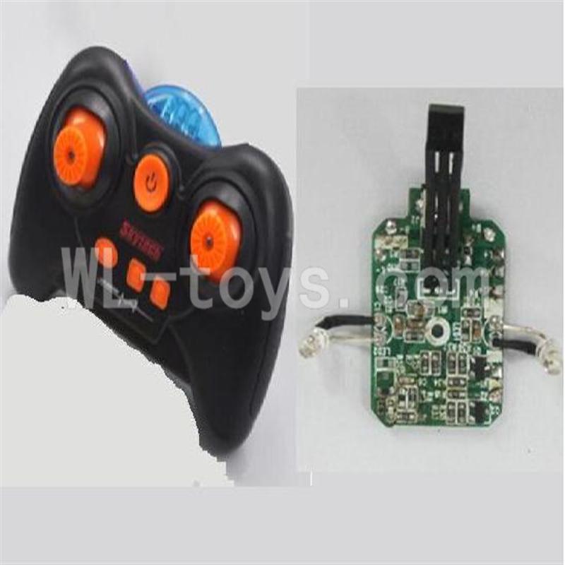 Skytech M35 RC Helicopter parts-21 Transmitter & Circuit board