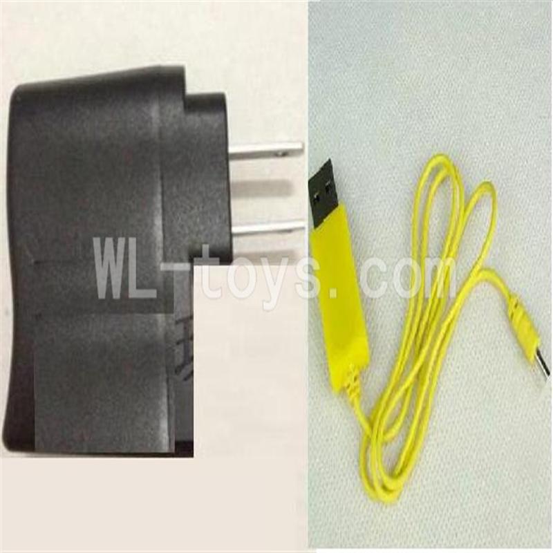 Skytech M37 RC Helicopter Parts-26 Straight conversion plug & USB Charger