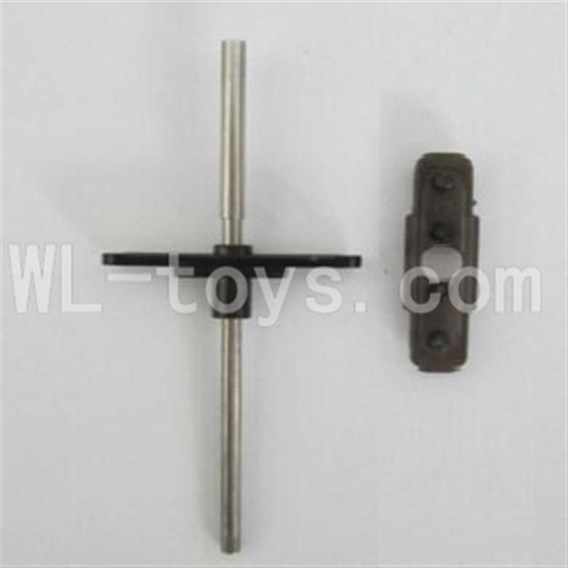 Skytech M39 RC Helicopter Parts-03 Main shaft pipe with lower main blade grip set