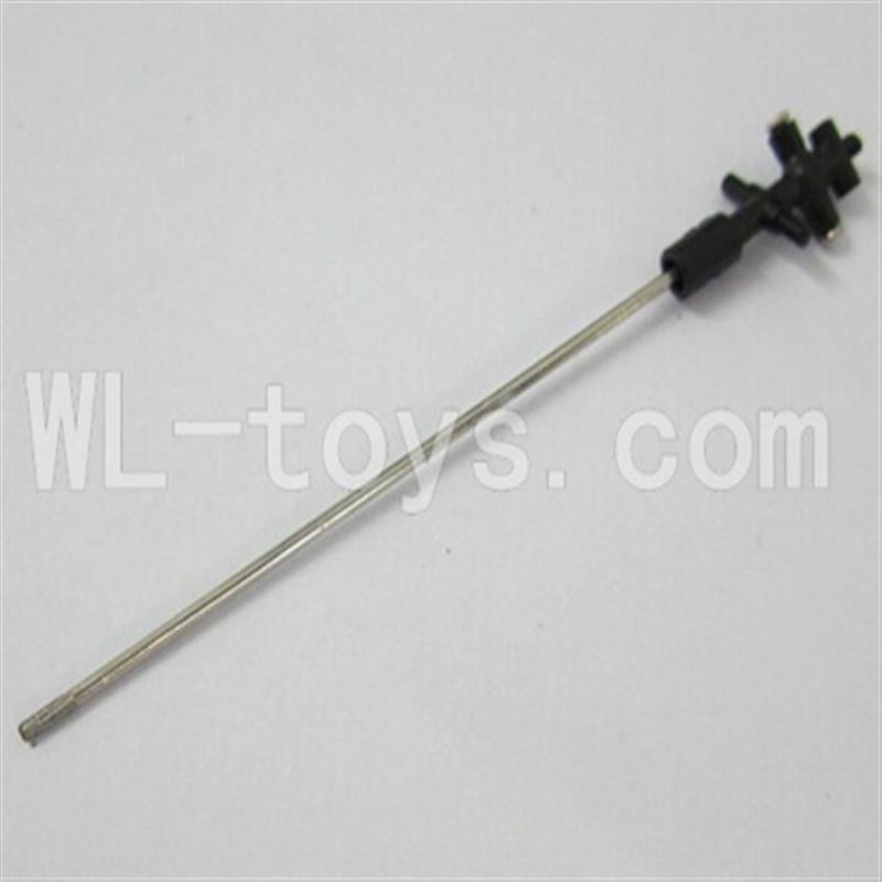 Skytech M39 RC Helicopter Parts-04 Inner shaft with head,Main shaft