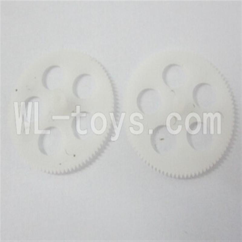 Skytech M39 RC Helicopter Parts-14 Upper main gear & Lower main gear