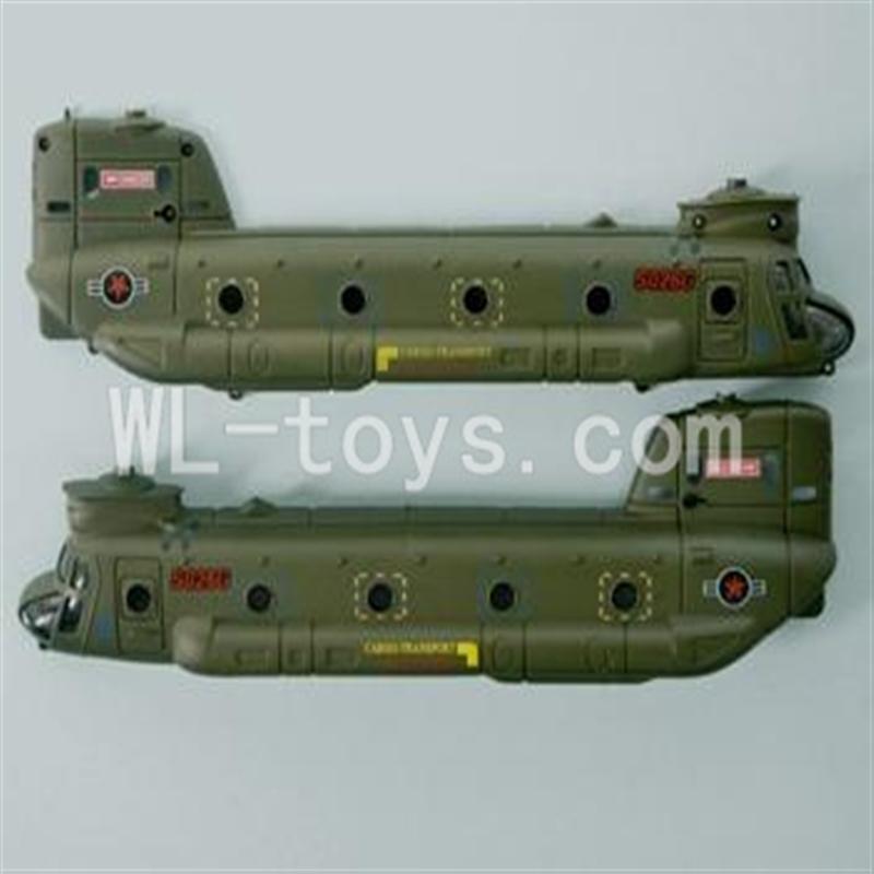 SYMA S026G RC helicopter parts-02 Upper Shell cover