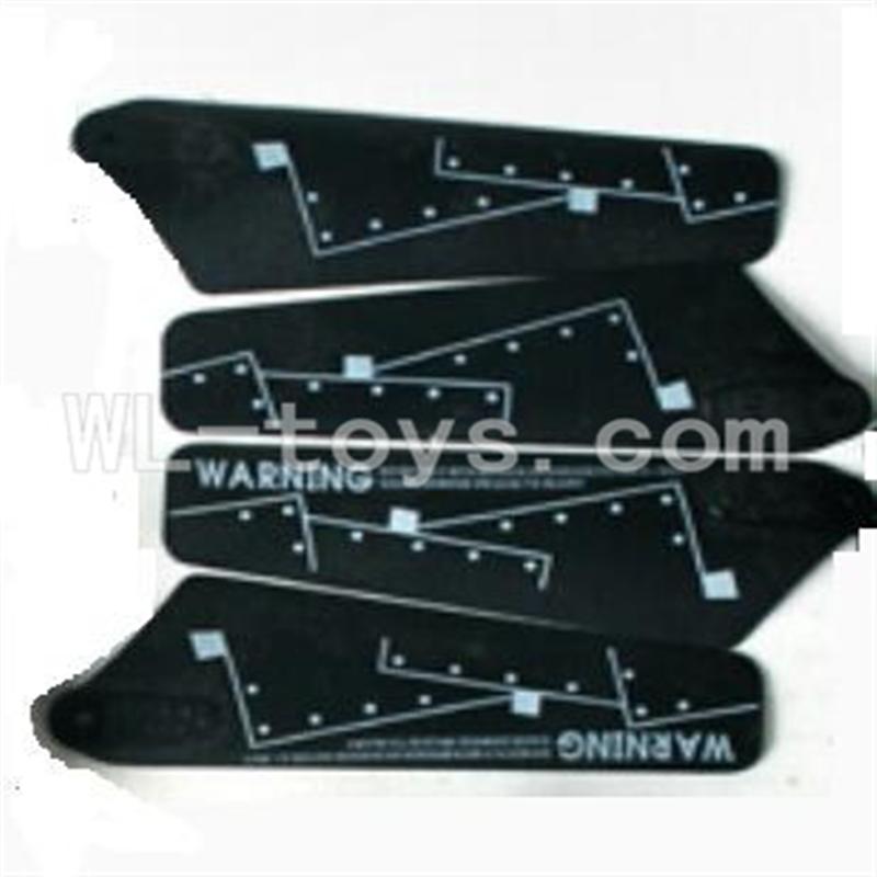 SYMA S026G RC helicopter parts-05 Main rotor blades(4pcs-2A+2B)