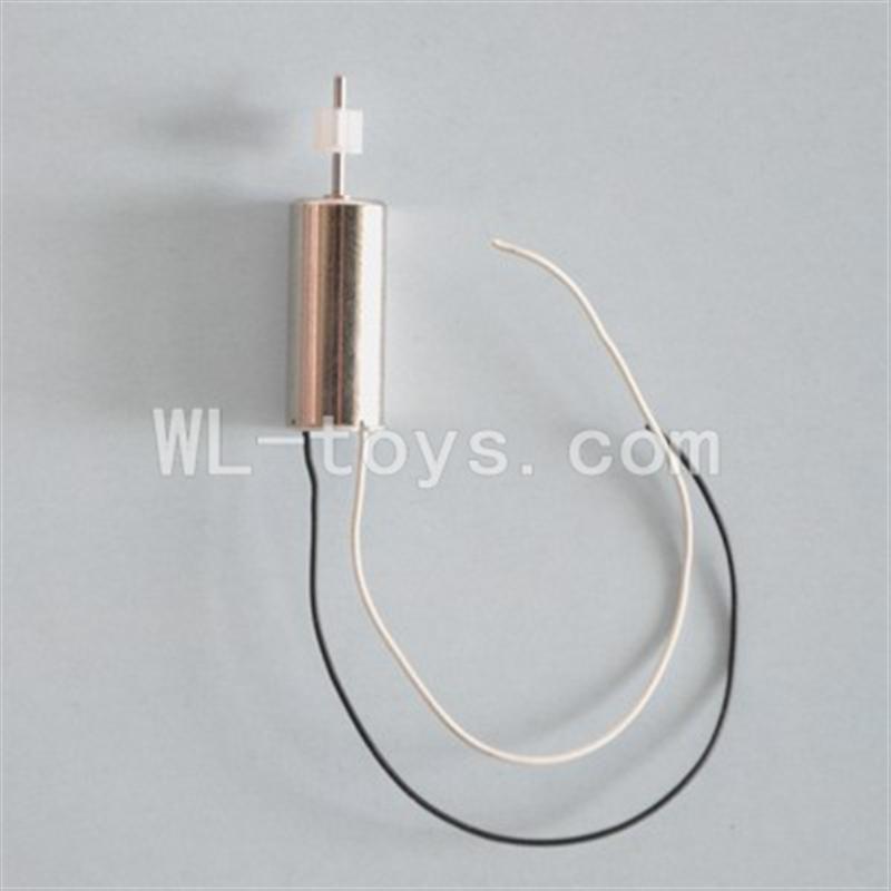 SYMA S026G RC helicopter parts-17 Main motor with long shaft and gear(1pcs-White and Black wire or Red and Black wire)