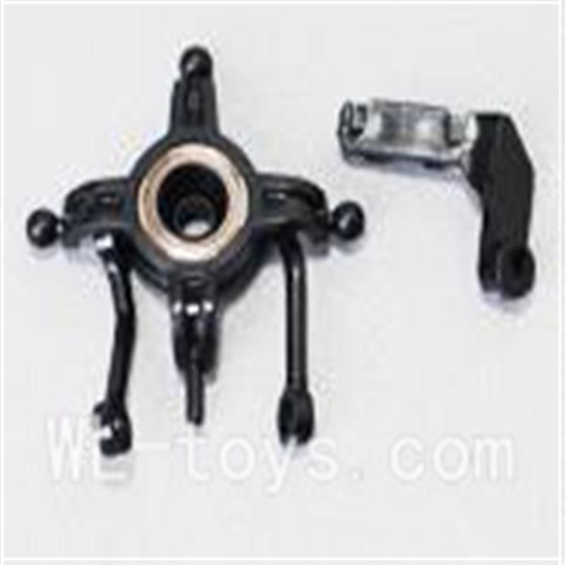 SYMA F1 RC helicopter parts-09 swashplate & Long Connect buckle(2pcs)