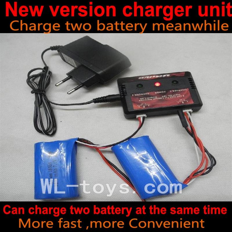 SYMA F1 RC helicopter parts-28 New version charger,Can charger two battery at the same time