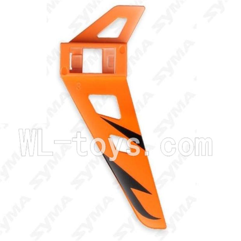 SYMA F3 RC helicopter parts-16 Verticall wing-Orange