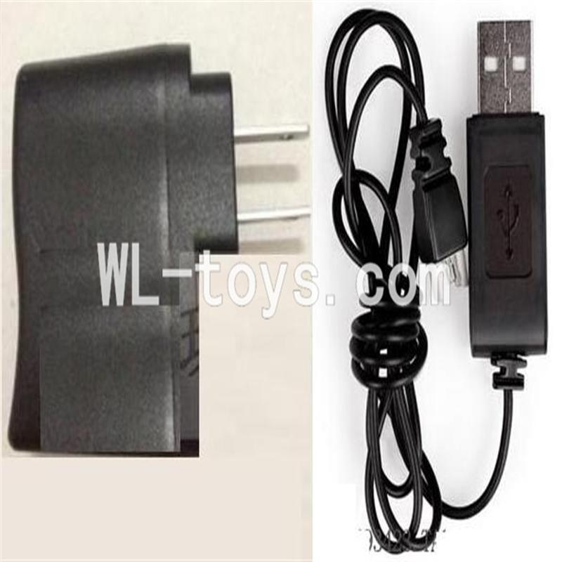 SYMA X4 RC Quadrocopter parts-19 Straight conversion socket plug & USB Charge Cable