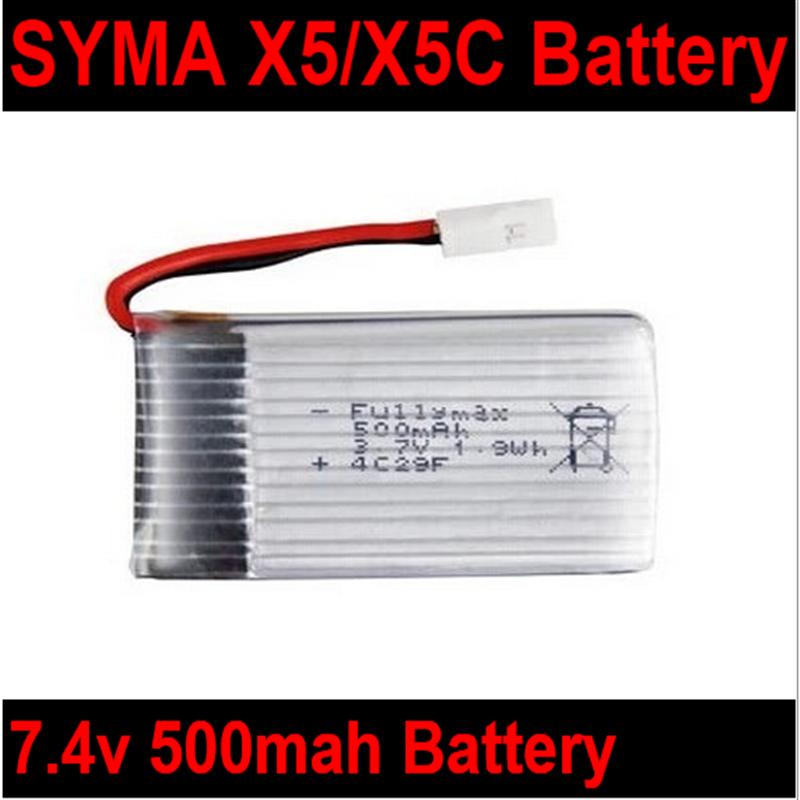 SYMA X5 X5C Quadrocopter parts-3.7V 500mah 25C Battery
