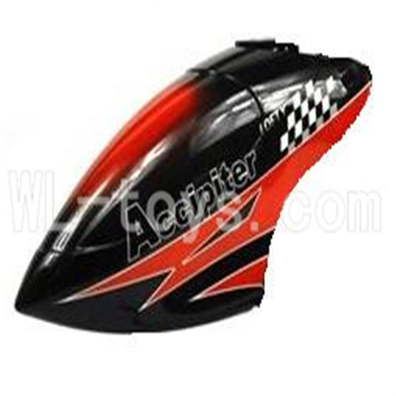 FeiLun FX067 FX067C RC Helicopter parts, FeiLun FX067 parts-01 Head cover-Red