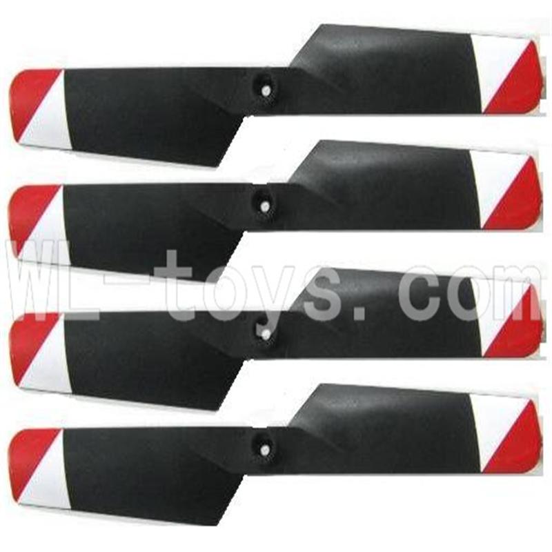 FeiLun FX067 FX067C RC Helicopter parts-11 Tail rotor blades(4pcs)-Red