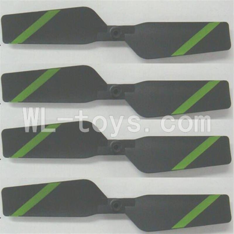 FeiLun FX067 FX067C RC Helicopter parts-12 Tail rotor blades(4pcs)-Green