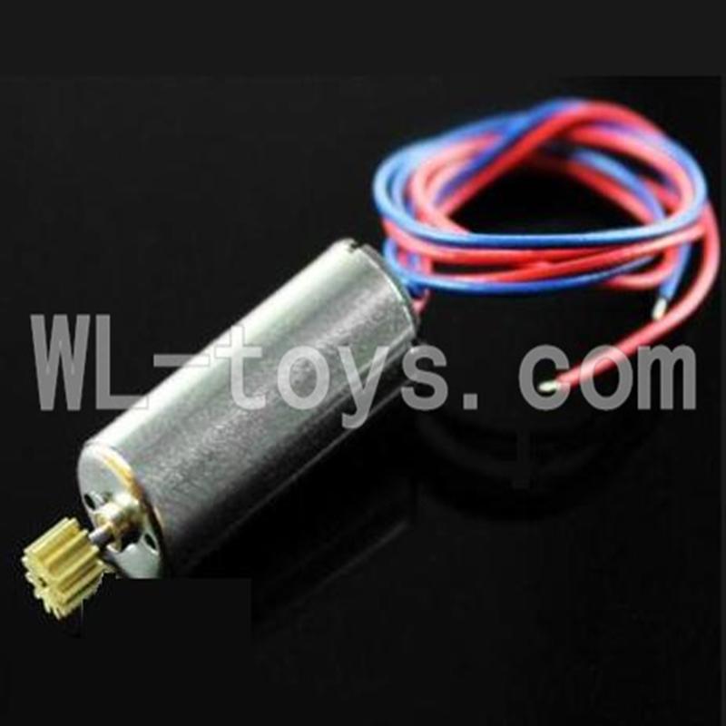 DFD F183 RC Quadcopter Parts-17 rotating Motor with red and Blue wire