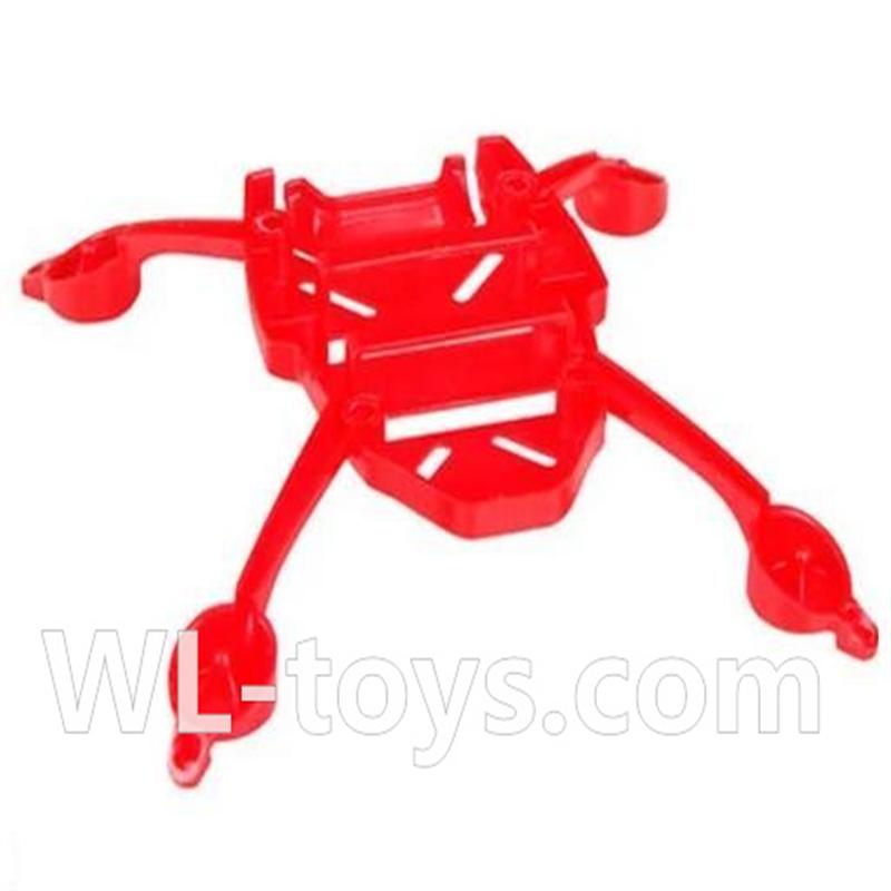 SYMA X2 X2A RC Quadrocopter parts-04 Bottom main body frame-Red