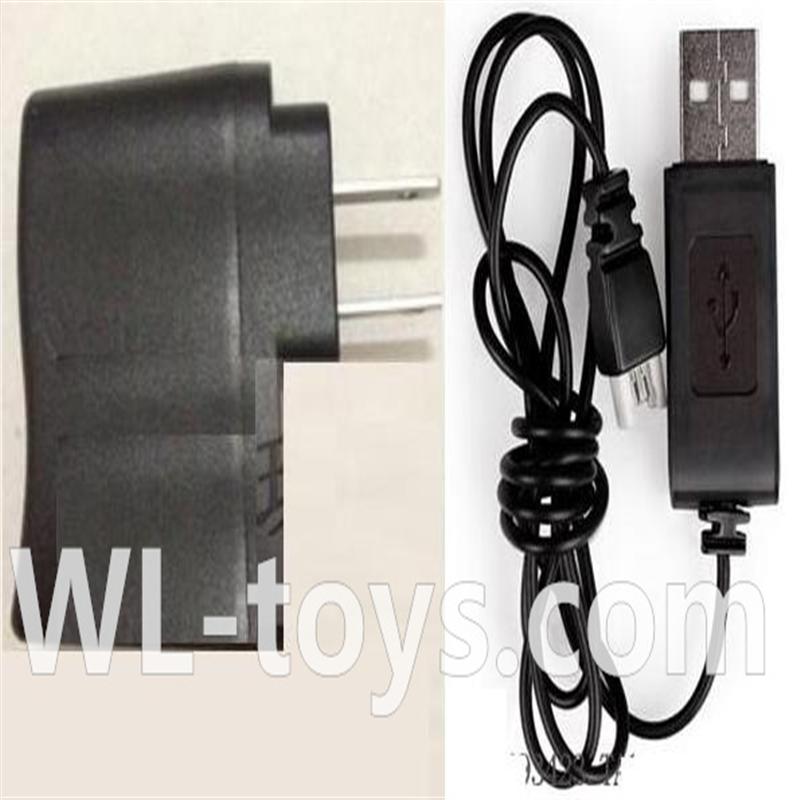 SYMA X2 X2A RC Quadrocopter parts-11 USB-to-Socket conversion plug & USB Charge Cable
