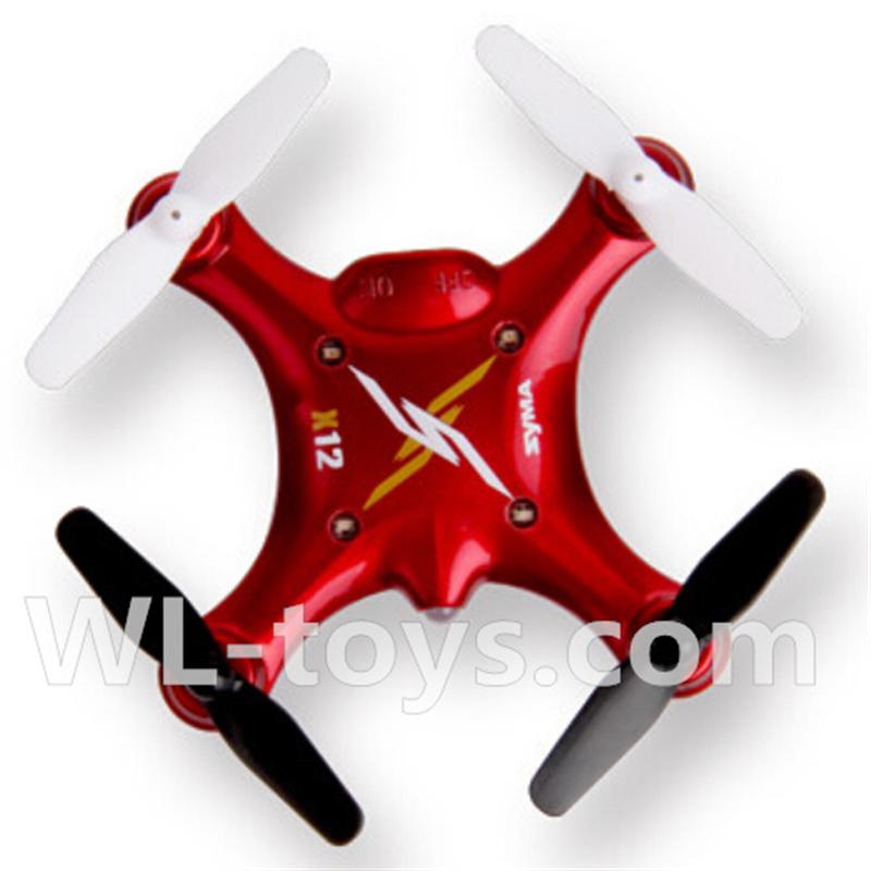 SYMA X12 RC Quadrocopter parts-22 SYMA X12 BNF-Red(Only SYMA X12 UFO body,No battery,No charger,No transmitter)
