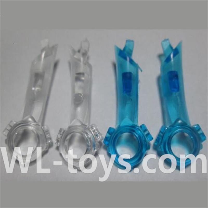 UDI U939 RC Quadcopter parts-10 Transparent shade(4pcs) (Color:Blue/Yellow/Pink)