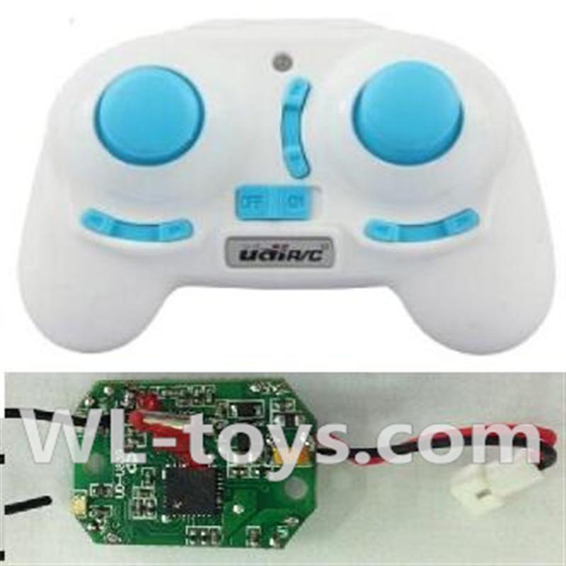 UDI U939 RC Quadcopter parts-12 Transmitter-Blue & Circuit board