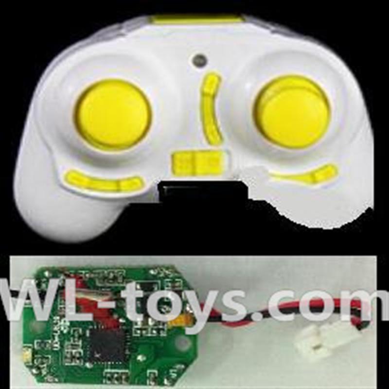 UDI U939 RC Quadcopter parts-13 Transmitter-Yellow & Circuit board