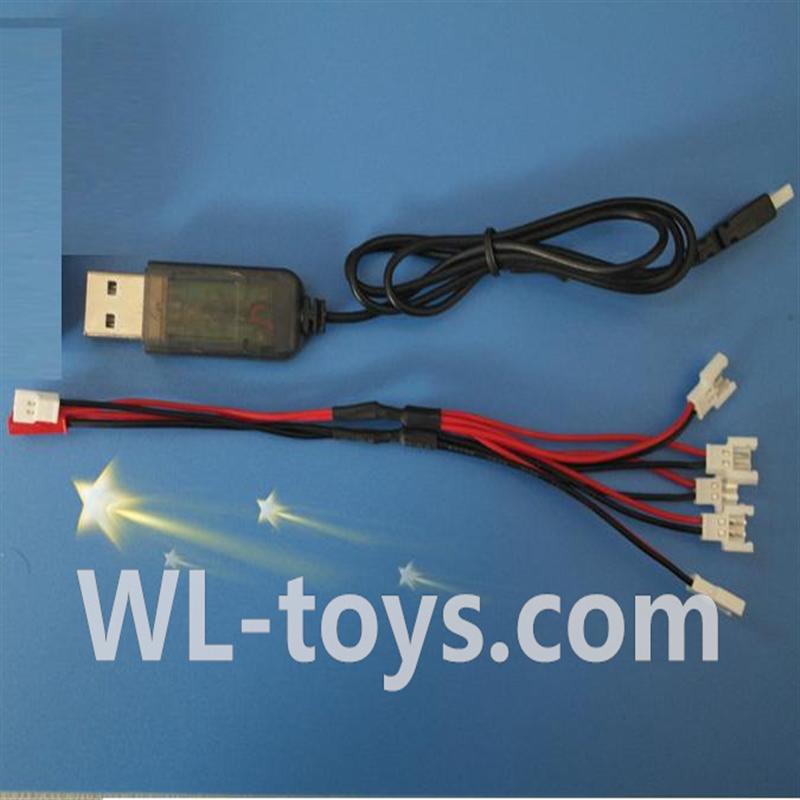UDI U939 RC Quadcopter parts-29 USB & 1-to-5 Cable (Not include the 5 battery)
