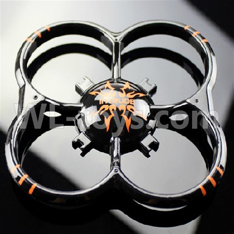NiHui U107 U207 RC Quadrocopter Parts-01 Outer protect frame-Black