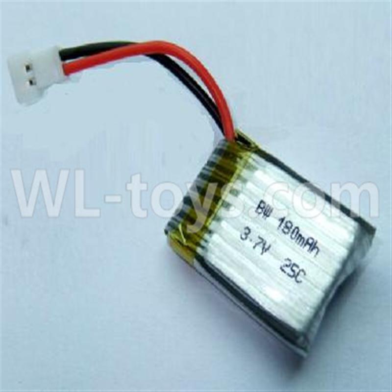 NiHui U107 U207 RC Quadrocopter Parts-07 Upgrade 180mah 3.7v 25c battery