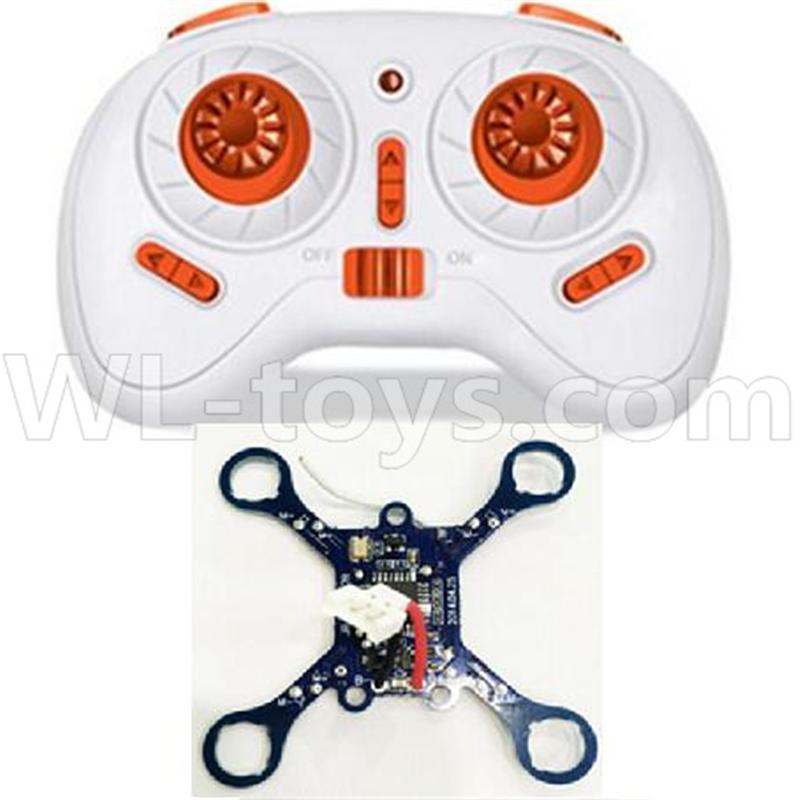 NiHui U107 U207 RC Quadrocopter Parts-11 Transmitter(White) & Circuit baord