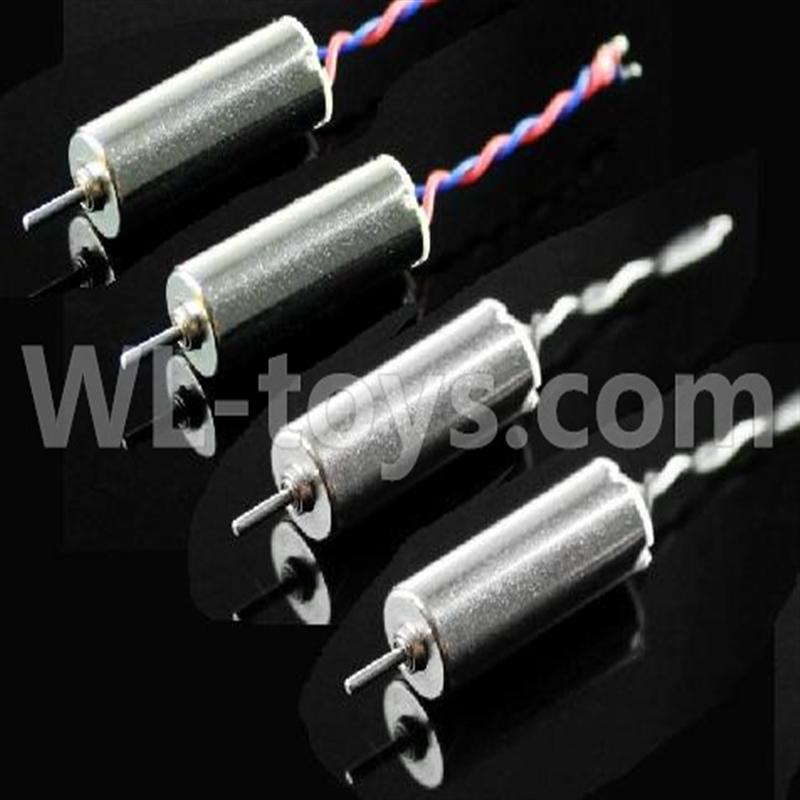 NiHui U107 U207 RC Quadrocopter Parts-16 Main motor with Red and blue wire(2pcs) & Main motor with White and Black wire(2pcs)
