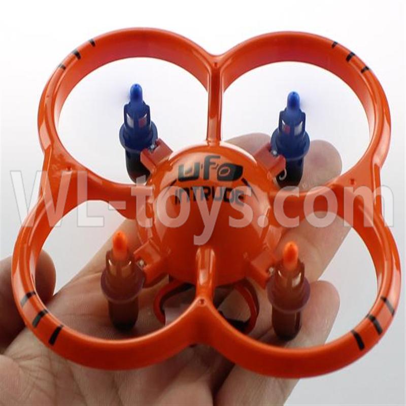 NiHui U107 U207 RC Quadrocopter Parts-26 BNF-Orange(Only U207 UFO Quadcopter body,No battery,No charger,No Transmitter )