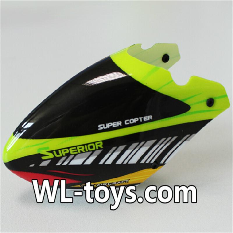 NiHui H377 RC Helicopter Parts-01 Head cover shell