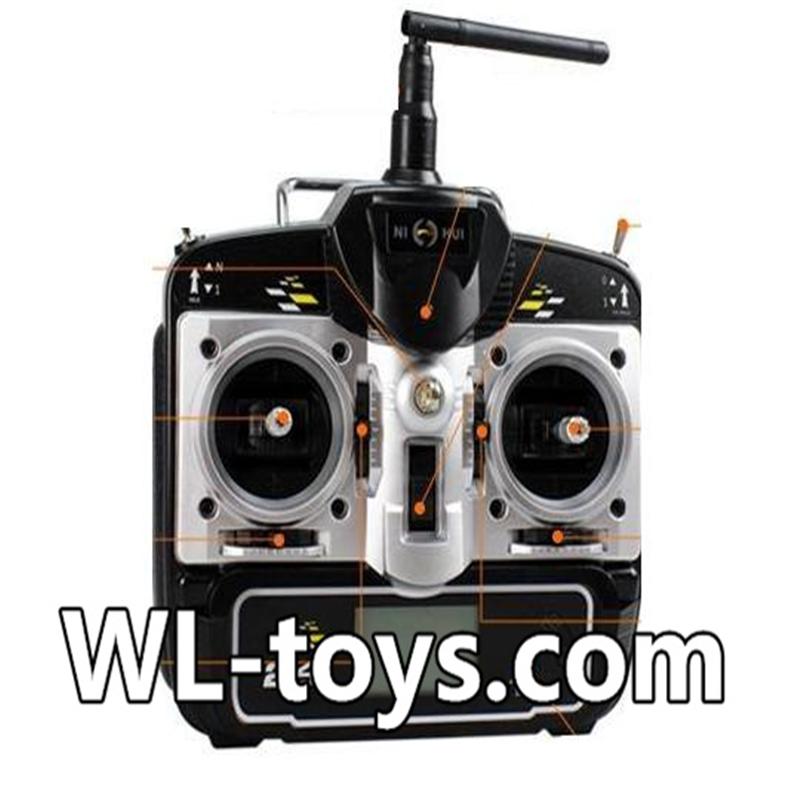 NiHui H377 RC Helicopter Parts-12 Transmitter