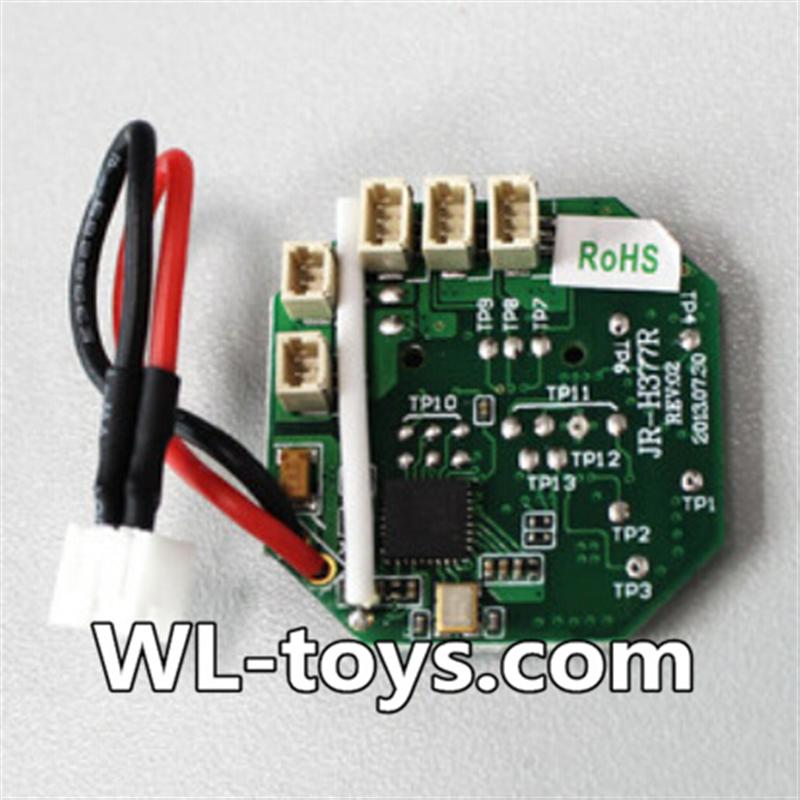 NiHui H377 RC Helicopter Parts-13 Circuit board,Receiver board