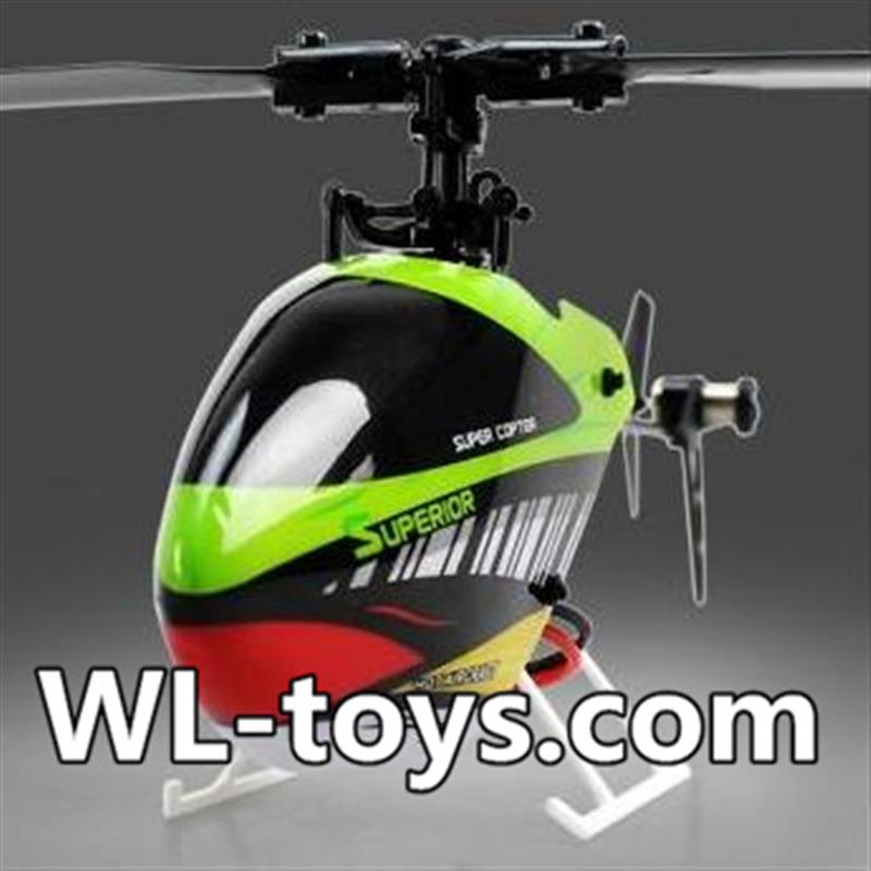 NiHui H377 RC Helicopter Parts-42 BNF(Only H377 helicopter body ,No battery,No transmitter,No charger) Version:American version or Janpan version
