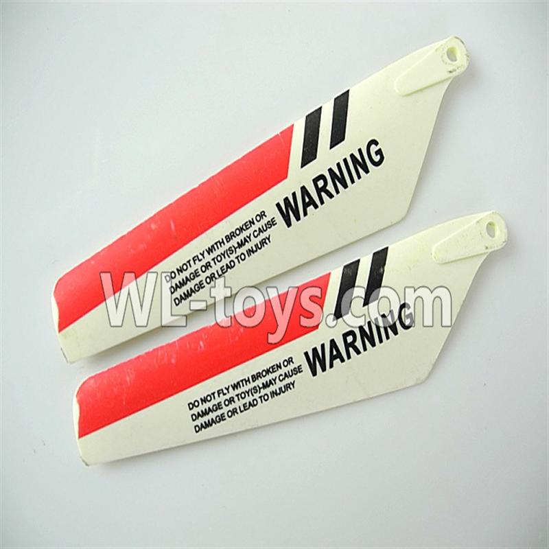 Foda F307 F307C F307H F307L RC helicopter parts-04 Upper main blades(2pcs)-Red