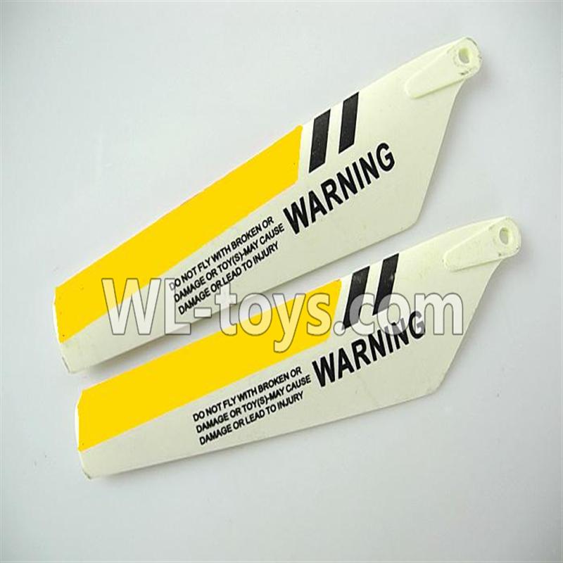Foda F307 F307C F307H F307L RC helicopter parts-09 Upper main blades(2pcs)-Yellow