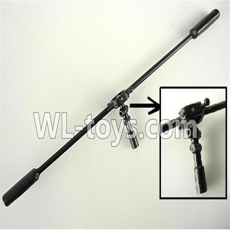 Foda F307 F307C F307H F307L RC helicopter parts-27 Balance bar & Head for the inner shaft & Pin for balance bar