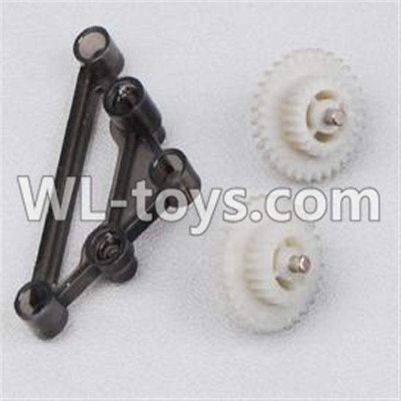 SYMA S033 S033G RC Helicopter parts-15 Small Connect gear(2pcs) & driven set