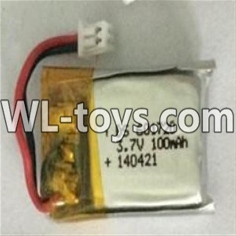 WLtoys V676 RC Quadcopter parts-04 3.7v 100mah battery