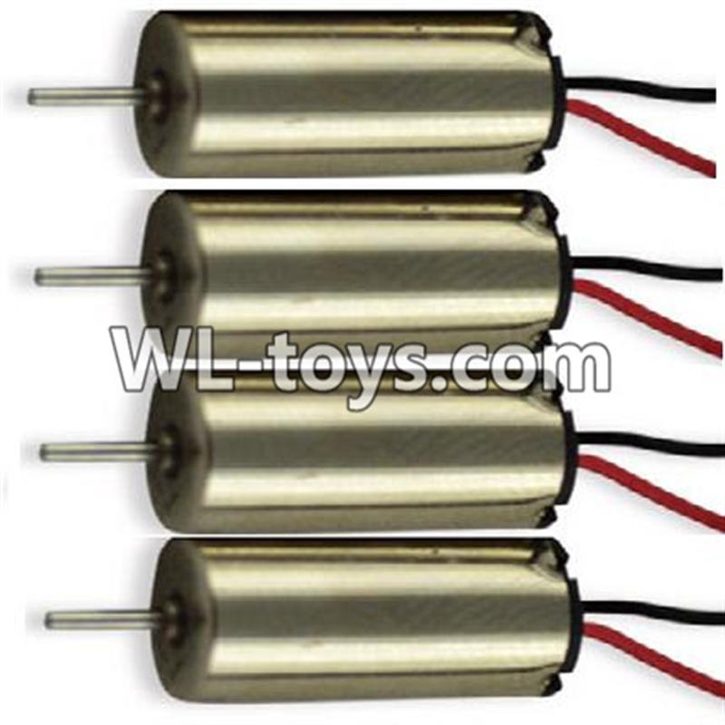 WLtoys V676 RC Quadcopter parts-06 rotating Motor(2pcs) & Reversing-rotating Motor(2pcs)