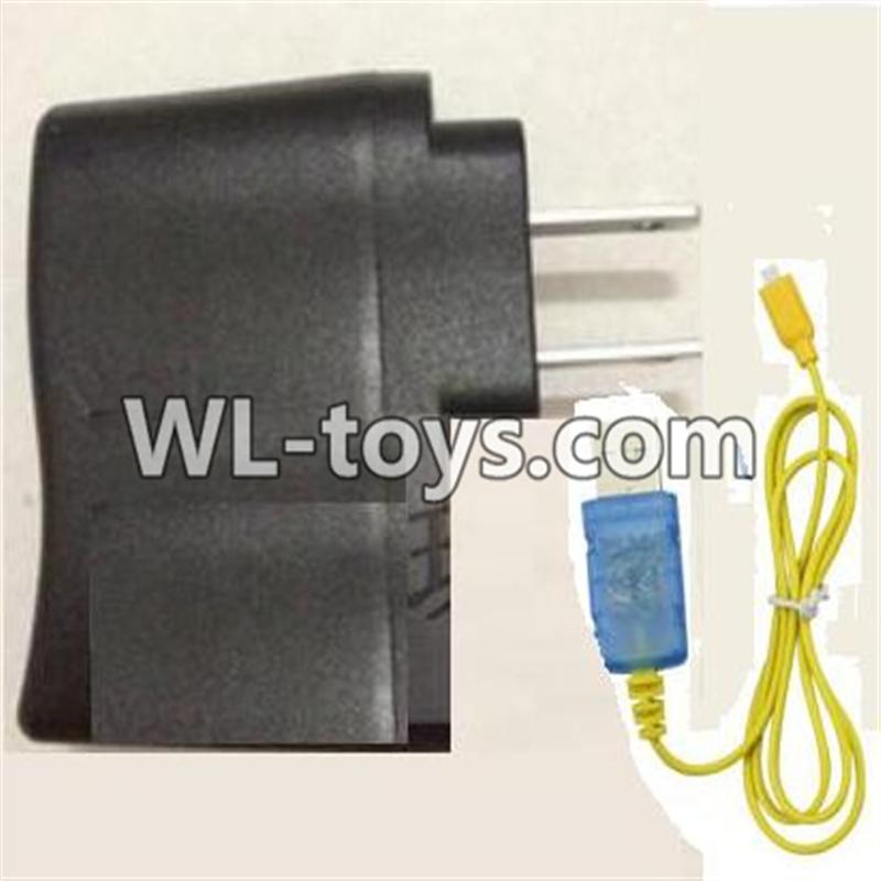 WLtoys V676 RC Quadcopter parts-09 Straight conversion socket plug & USB Charge Cable