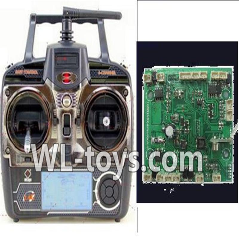 WLtoys V666 RC Quadcopter parts WL toys V666 parts-41 Transmitter & Circuit board