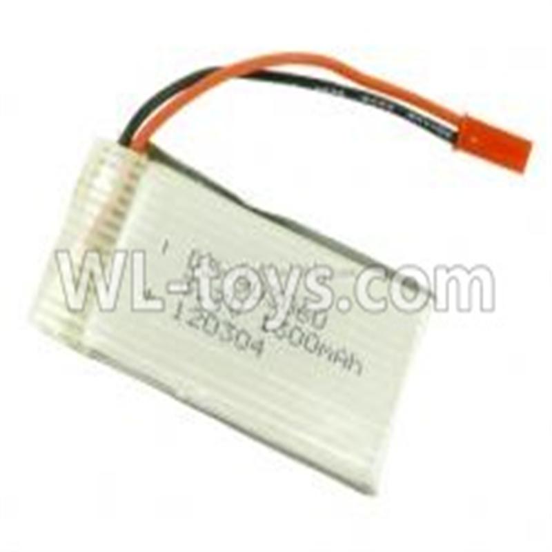 MingJi 604 rc helicopter parts ,FODA F338 helicopter parts-21 3.7V Battery 1300ma with red plug