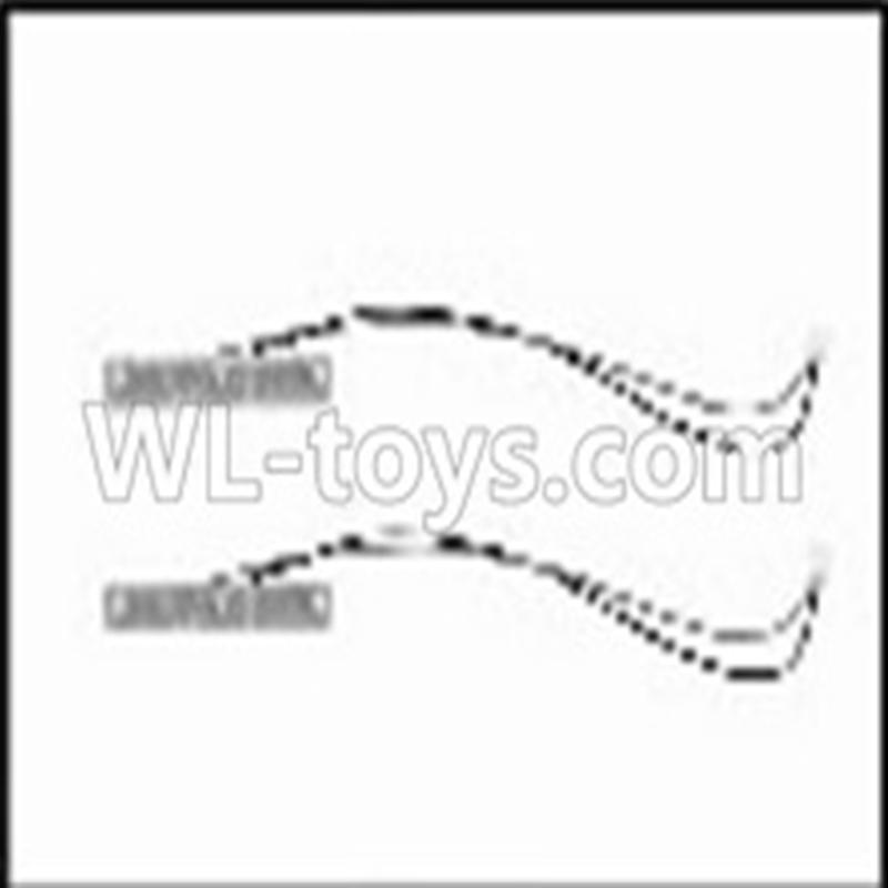 MingJi 604 rc helicopter parts ,FODA F338 helicopter parts-32 Side lamp assembly