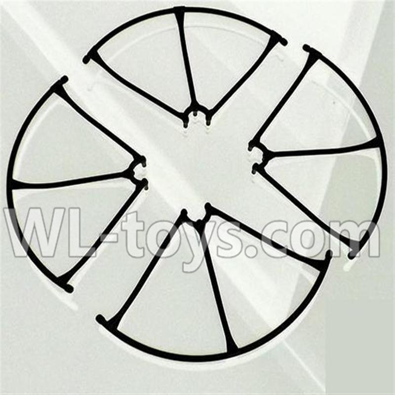 MJX X400 RC Quadcopter parts-07 Outer protect frame-Black