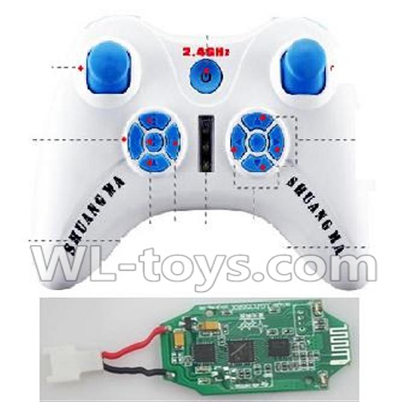 Double horse 9136 RC Quadcopter parts DH 9136 parts-08 Transmitter & Circuit board