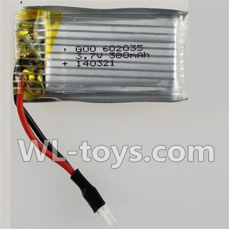 Double horse 9136 RC Quadcopter parts DH 9136 parts-19 Battery 3.7v 380mah 25C