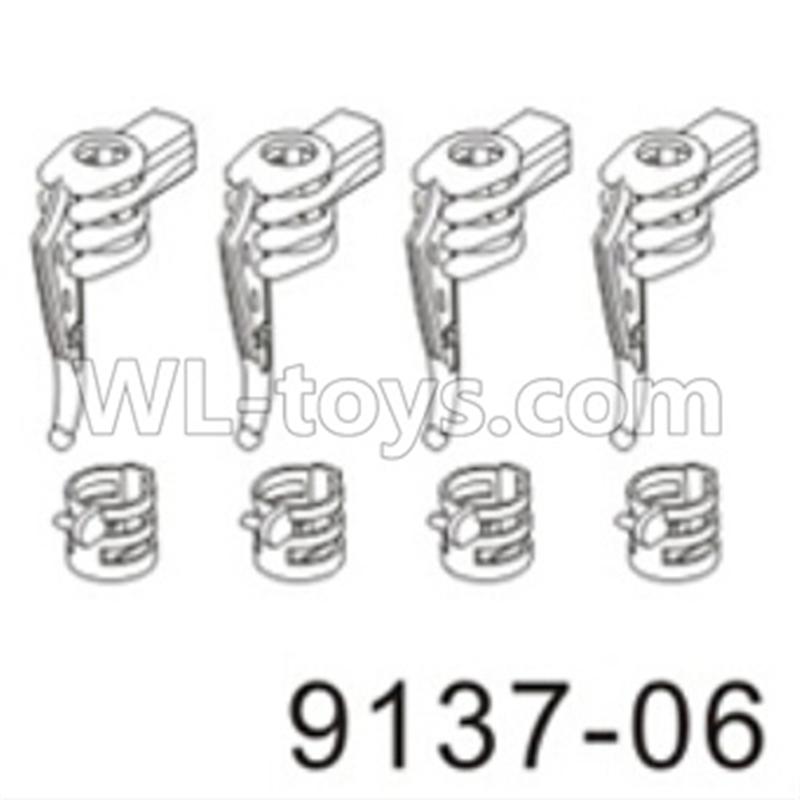 Double Horse 9137 RC Quadcopter parts, DH 9137 parts-04 Motor seat unit(4pcs)