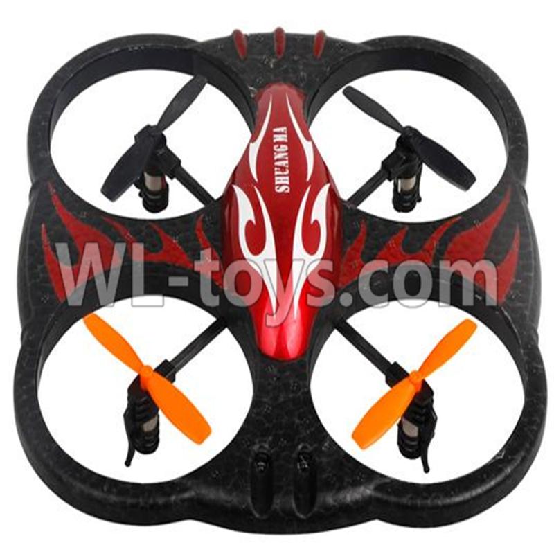 Double Horse 9137 RC Quadcopter parts, DH 9137 parts-14 BNF-Red(Only quadcopter body,No battery,No USB charger,No Transmitter)