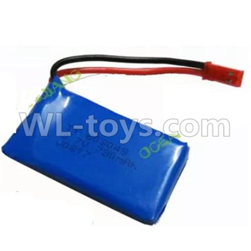 WLtoys V686 RC Quadcopter parts-06 Original V686 battery-3.7v 780mah with jst plug