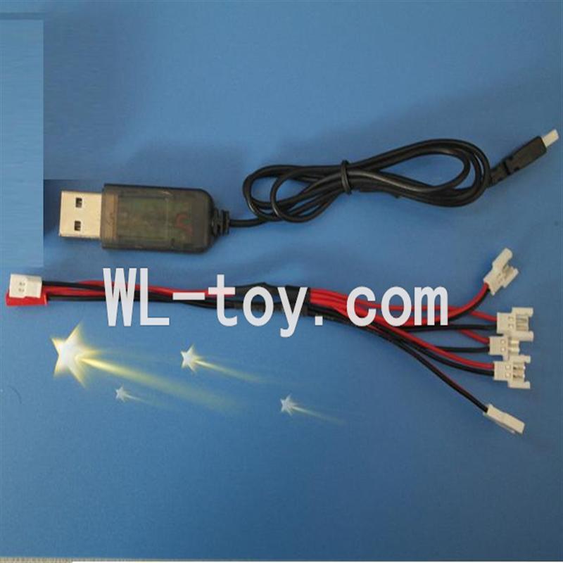 Skytech M62 RC Quadcopter Parts-19 USB & 1-to-5 Cable (Not include the 5 battery)